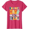 image:imageStar Wars Yoda Best Dad in the Galaxy Fathers Day Gift TShirtRed Heather