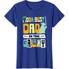 image:imageStar Wars Yoda Best Dad in the Galaxy Fathers Day Gift TShirtRoyal Blue