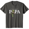 image:imageStar Wars Yoda Lightsaber Best Papa Birthday Fathers Day TShirtAsphalt Grey