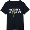 image:imageStar Wars Yoda Lightsaber Best Papa Birthday Fathers Day TShirtBlack