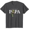 image:imageStar Wars Yoda Lightsaber Best Papa Birthday Fathers Day TShirtDark Heather Grey