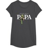 image:imageStar Wars Yoda Lightsaber Best Papa Birthday Fathers Day TShirtDark Heather Grey