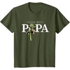 image:imageStar Wars Yoda Lightsaber Best Papa Birthday Fathers Day TShirtOlive Green