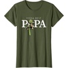 image:imageStar Wars Yoda Lightsaber Best Papa Birthday Fathers Day TShirtOlive Green