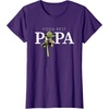 image:imageStar Wars Yoda Lightsaber Best Papa Birthday Fathers Day TShirtPurple