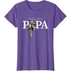 image:imageStar Wars Yoda Lightsaber Best Papa Birthday Fathers Day TShirtPurple Heather