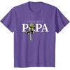 image:imageStar Wars Yoda Lightsaber Best Papa Birthday Fathers Day TShirtPurple Heather