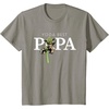 image:imageStar Wars Yoda Lightsaber Best Papa Birthday Fathers Day TShirtSlate Grey