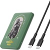 image:imageBelkin Disney Mando amp Grogu Magnetic Power Bank 5000mAh Slim Portable Charger wMagnetic Ring and USB C Port Wireless Battery Pack USB C Charger for iPhone 17 iPad Galaxy Pixel Tablet TravelStar Wars