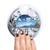 image:imageOlive amp June Instant Mani PressOn Nails Glue  Star Wars The Mandalorian amp Grogu  42 Fake Nails 21 Sizes  NonToxic LongLasting Up to 14 Days  Extra Short Round  Nom Nom Orange ChromeDark Saber Holographic Chrome