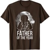 image:imageStar Wars Fathers Day Darth Vader Father Of The Year TShirtBrown