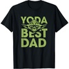 image:imageStar Wars Fathers Day Yoda Best Dad Ever Big Chest Poster TShirtBlack