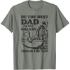 image:imageStar Wars The Mandalorian Fathers Day Best Dad Vintage TShirtOlive Heather