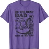 image:imageStar Wars The Mandalorian Fathers Day Best Dad Vintage TShirtPurple Heather