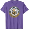 image:imageStar Wars The Mandalorian Fathers Day Number One Badge TShirtPurple Heather