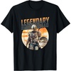 image:imageStar Wars The Mandalorian amp Grogu Fathers Day Legend Badge TShirtBlack