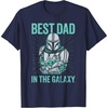 image:imageStar Wars The Mandalorian and Grogu Best Dad in the Galaxy TShirtNavy Blue