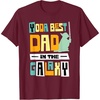 image:imageStar Wars Yoda Best Dad in the Galaxy Fathers Day Gift TShirtBurgundy