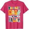 image:imageStar Wars Yoda Best Dad in the Galaxy Fathers Day Gift TShirtRed Heather