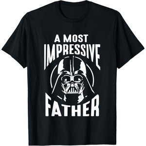 image:imageStar Wars Classic Fathers Day A Most Impressive Father Logo TShirtBlack