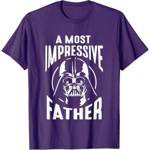 image:imageStar Wars Classic Fathers Day A Most Impressive Father Logo TShirtPurple