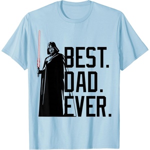image:imageStar Wars Darth Vader Best Dad Ever Tonal Graphic TShirt TShirtBaby Blue