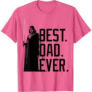 image:imageStar Wars Darth Vader Best Dad Ever Tonal Graphic TShirt TShirtPink Heather