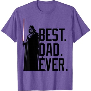 image:imageStar Wars Darth Vader Best Dad Ever Tonal Graphic TShirt TShirtPurple Heather