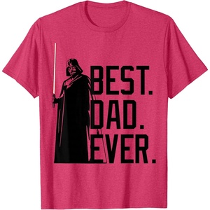 image:imageStar Wars Darth Vader Best Dad Ever Tonal Graphic TShirt TShirtRed Heather