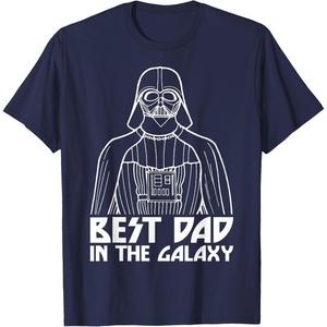 image:imageStar Wars Darth Vader Best Dad In Galaxy Graphic TShirt TShirtNavy Blue