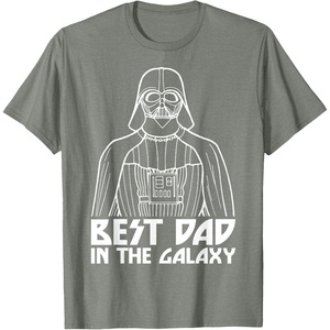 image:imageStar Wars Darth Vader Best Dad In Galaxy Graphic TShirt TShirtOlive Heather