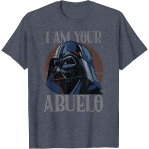 image:imageStar Wars Darth Vader I Am Your Abuelo Retro Da del Padre Tees T Shirts for Men and WomenHeather Blue