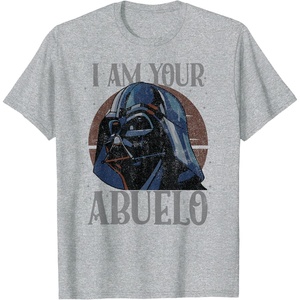 image:imageStar Wars Darth Vader I Am Your Abuelo Retro Da del Padre Tees T Shirts for Men and WomenHeather Grey
