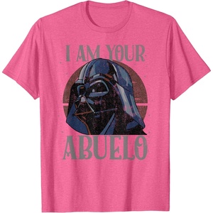 image:imageStar Wars Darth Vader I Am Your Abuelo Retro Da del Padre Tees T Shirts for Men and WomenPink Heather