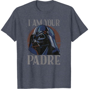 image:imageStar Wars Darth Vader I Am Your Padre Fathers Day TShirtHeather Blue