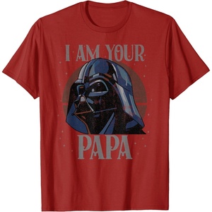 image:imageStar Wars Darth Vader I Am Your Papa Retro Fathers Day TShirtCranberry Red