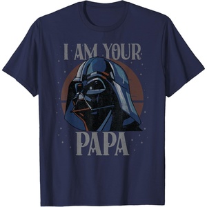 image:imageStar Wars Darth Vader I Am Your Papa Retro Fathers Day TShirtNavy Blue