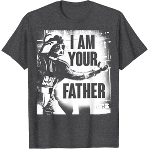 image:imageStar Wars Darth Vader Your Father Dad Spray Paint TShirt TShirtDark Heather Grey