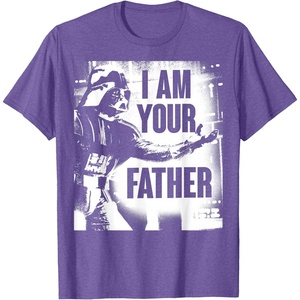 image:imageStar Wars Darth Vader Your Father Dad Spray Paint TShirt TShirtPurple Heather