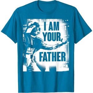 image:imageStar Wars Darth Vader Your Father Dad Spray Paint TShirt TShirtSapphire Blue
