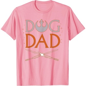 image:imageStar Wars Dog Dad Pet Parent Lightsabers TShirtPink