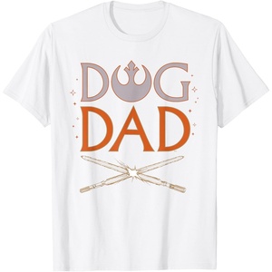 image:imageStar Wars Dog Dad Pet Parent Lightsabers TShirtWhite