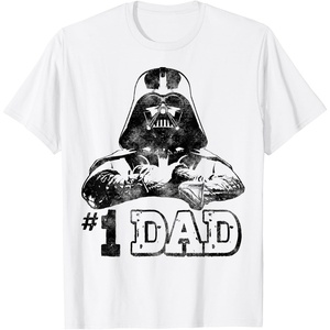 image:imageStar Wars Fathers Day 1 Dad Darth Vader Arms Crossed TShirtWhite
