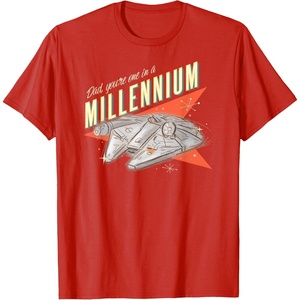 image:imageStar Wars Fathers Day Dad Youre One In A Millennium Logo TShirtRed