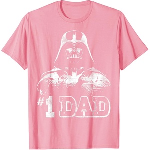 image:imageStar Wars Fathers Day Darth Vader 1 Dad Faded Vintage TShirtPink