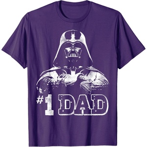 image:imageStar Wars Fathers Day Darth Vader 1 Dad Faded Vintage TShirtPurple