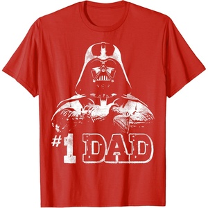 image:imageStar Wars Fathers Day Darth Vader 1 Dad Faded Vintage TShirtRed