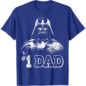 image:imageStar Wars Fathers Day Darth Vader 1 Dad Faded Vintage TShirtRoyal Blue
