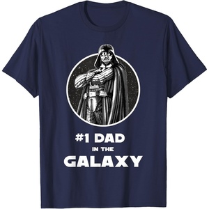 image:imageStar Wars Fathers Day Darth Vader 1 Dad In The Galaxy TShirtNavy Blue