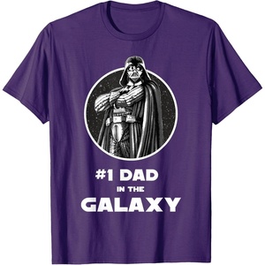 image:imageStar Wars Fathers Day Darth Vader 1 Dad In The Galaxy TShirtPurple